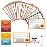 Halloween Scavenger Hunt Clue Cards, Magical Scavenger Hunt Games For Adults, Halloween Fall Pumkin Holiday Birthday Party Supplies Activities Outdoor Indoor(16 Clues Cards With Envelopes), 11