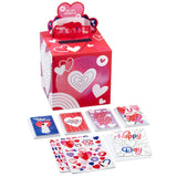 Hallmark DIY Pop Up Valentine's Day Mailbox with Cards and Stickers for Classroom Exchange