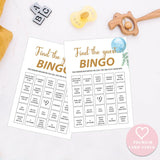 Blue Balloon Find The Guest Bingo Game, Pack Of 30 Cards, Baby Shower Game, Gender Neutral Boy Or Girl, Fun Activity - Gn39