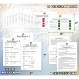 Christmas Friendly Feud Quiz, Christmas Games For Family Party, Family Feud Games, Ice Breaker Game For Adults, Large Group Party Supplies, Includes 12 Preliminary Cards And 3 Final Round Cards, Zc02