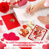 27 Pcs Vintage Valentine'S Cards Animal Red Pink Postcards Blank Greeting Notes Cards With Envelopes For Kids Classroom Valentine'S Day Party Favors, 6 X 4 Inches, 9 Styles?
