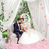 3000 Pcs Pink Artificial Silk Rose Petals For Romantic Night, Wedding, Party, Anniversary Flower Decorations