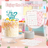 Baby Shower Games For Girl, Strawberry Baby Bingo Card, 25 Hilarious Double-Sided Games For Gender Reveal Party Decorations Supplies Announcement