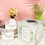 Bride Shower Game, Guess How Many Kisses Game With Box And 50 Guessing Cards, Guessing Game For Bridal Shower, Special Wedding Shower Ideas, Guess How Many Kisses For The Soon To Be Mrs