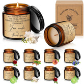 18 Pcs Thank You Gifts Candles For Women Employee Appreciation Gifts With Inspirational Sayings For Teachers Friend Men Women Housekeeping Week Thanksgiving Christmas Favors(Stylish)