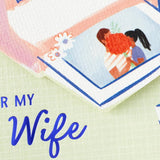 Hallmark Mother's Day Card for Wife (In Love and Lucky) for Anniversary, Love, Romantic Birthday, Sweetest Day
