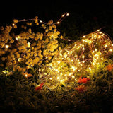 33FT 100 LED Plug In Fairy String Lights Warm White Copper Wire Twinkle Lights for Bedroom Wedding Party Christmas Indoor Outdoor Decor