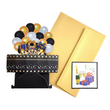 60Th Birthday Cards 3D Popup Birthday Greeting Cards - Birthday Greeting Card For Men, Women, Mom,Dad And Grandparents With Blank Note And Envelope Included (Black Gold)