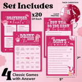Funny Bachelorette Party Games - Bachelorette Games For Parties Scavenger Hunt, Bach Game Bachelorette Bingo Card Games For Bridal Shower Game