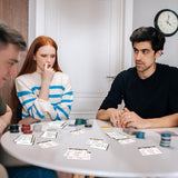 Christmas Games For Families, Christmas Friendly Feud Game, Holiday Games For Adults Large Group Party, Christmas Party Games, Christmas Trivia Card Games - A003
