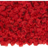 , Artificial Red Rose Petals - 1000 Pcs Silk, Artificial Flowers Petal For Wedding Decorations | Decorative Rose Petals For Bed | Anniversary Decorations | Red Rose Petal Artificial Flowers