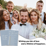 Wedding Shower Games, He Said She Said Game Cards, 30 Wedding Party Game Cards For Couple-To-Be, Newlyweds, Bride & Groom Funny Activities Supplies & Decorations - B08