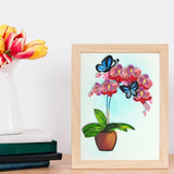 - Quilling Mothers Day Card, 5X7 In Butterfly Orchid Mother'S Day Card For Mom, Wife, Daughter, Sister, Grandma, Birthday Gift For Women With Envelope