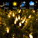 Christmas Light, 100 Led Battery Operated Christmas Lights With Timer For Indoor Outdoor Wreath Wedding Party Garden Hom