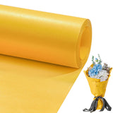 Matte Wrapping Paper Roll - Solid Color Pearly 17.3Inches X 39.4Feet Golden Yellow Shimmer Gift Wrapping Paper Roll Elegant Lustre Paper For Wedding,Valentine'S Day,Birthday, Christmas Pap11Gy