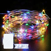 16 Ft 50 Led Fairy Lights Battery Operated Mini Battery Powered Copper Wire Starry Fairy Lights For Bedroom Decoration,