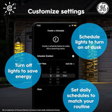 PAR38 Smart LED Flood Light Bulb 2 Pack Color Changing WiFi Outdoor Light Works with Alexa Google Home