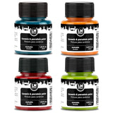 Ceramic And Porcelain Paint Set 4 X 1.52 Fl Oz - Spring – Dishwasher Safe – Perfect For Mug, Tile & Creative Diy Projects