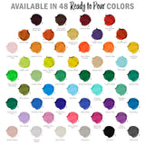 Pouring Masters 48-Color Ready-To-Pour Acrylic Pouring Paint Set: Premium Pre-Mixed, Silicone Oil & Gloss Medium, 2 Oz & 8 Oz Bottles, For Canvas, Wood & Crafts