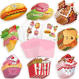 Valentines Day Cards For Kids - 32 Pack Valentines Day Exchange Cards For Children With Cute Pink Envelopes Stickers/Bookmarks Perfect Valentines Day Cards For School Classroom Exchange Gifts