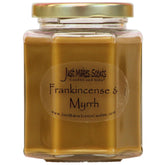 Frankincense & Myrrh Scented Blended Soy Candle (8 Oz)