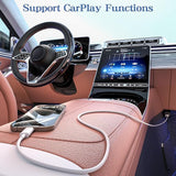 3FT USB A to USB C Cable CarPlay Cord for iPhone 17 16 15 iPad Fast Charging