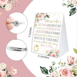 Bridal Shower Ring Game, 'Put A Ring On It' With 50 Fake Rings, Wedding Party Game For Guests - Rg14