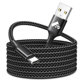 10FT USB A to USB C Fast Charging Cable 3A Charger Cord for Samsung Galaxy iPhone 17 16 15 LG