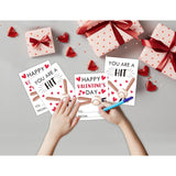 Greetings Valentine'S Day Cards, 30 Sports Baseball Valentine'S Classroom School Exchange Cards For Girls Boys Party Favors