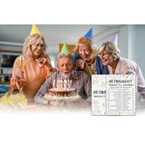Retirement Party Games, Would They Rather Co-Worker Retirement Party Game Card, Gold Foil Retirement Party Ideas Activities Supplies Decorations(30 Game Cards) - A04
