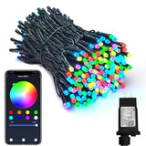 Smart Wifi Led Christmas Lights, App-Controlled Rgb Fairy String Lights, Ideal For Xmas Tree, Garden, Home, Party, Hallo