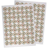 Vintage Christmas Birds Stickers - 126 Envelope Seals Pack - Christmas Sticker Sheets Perfect For Gifts, Christmas Stickers For Cards, Or Christmas Envelope Seals