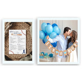 Baseball Baby Shower Games — What'S On Your Phone Baby Shower Game — Pack Of 25, Rustic Sports Theme Navy Blue Boy, Little Slugger Shower Activity Gender Neutral Reveal Party G900-Phn