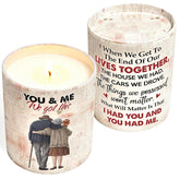 Lavender Candle - Romantic Gifts For Her, Him, Women, Men, Wife, Girlfriend, Boyfriend, Husband - Couples Gift For Anniversary, Christmas, Valentines Day Gifts & More - Stocking Stuffer For Women Men