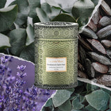 Eucalyptus & Alpine Sage | Eucalyptus, Lavender & Sage Candle For Home Cleansing | 19 Oz Wooden Wick | Natural Soy Wax | 90 Hours Burn | Candle For Relaxation