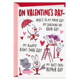 Hallmark Funny Valentine's Day Card for Husband (Great Guy Poem)