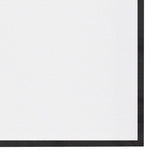 Stupell Industries Bold Abstract Floral Arrangement Cream Expressive Flowers, Design by Lanie Loreth Black Framed Wall Art, 17 x 17, Grey