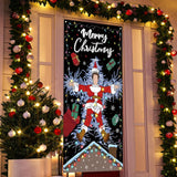 Griswold Family Cousin Eddie Christmas Vacation Door Cover - Funny Christmas Banner Decor For Home & Party