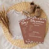 50 Pack Cielito Lindo Themed Baby Shower Prediction & Advice Cards Gender Neutral Decorations Games For Boy Or Girl Large 7 X 5 Inch Activity Keepsake For Baby Shower Party New Parents