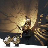 2 Pack LED Moon Sphere Night Lights Plug-In Dimmable Dusk to Dawn Sensor