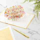 Hallmark Signature Paper Wonder Mother's Day Pop Up Card for Mom or Wife (Best Mom Ever)