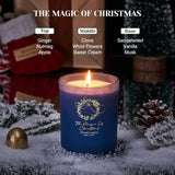 Christmas Holiday Candle - The Magic Of Christmas Scent, 8.1Oz Soy Wax, Ideal Winter Home Decor Gift For Women And Men