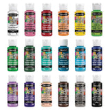 DecoArt Crafter’s Acrylic Paint Set – Popular Colors, 18 Bottles (2 fl oz) – Easy Craft Paints, Classrooms, Art Projects & DIY Crafts