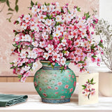 Pop Up Cards, Japanese Cherry Blossoms, 12 Inch Life Sized Forever Flower Bouquet 3D Popup Greeting Card, Birthday Cards, Valentine'S Day Card, Blank Notecard & Envelope