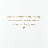 Hallmark Signature Mothers Day Card (You Are My Sunshine Wood Lettering) (799MBC1007)