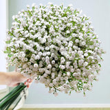 36 Pcs Babys Breath Artificial Flowers, Baby Breath Flowers Artificial Bulk Long Stem Fake Babies Breath Faux Gypsophila White Flowers Artificial For Decoration (No Eucalyptus Stems)