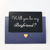 Will You Be My Boyfriend | Powerful Love Messages, Show Your Love Romantic With This Sweet And Thoughtful Card, Simple And Powerful (With Royal Blue Envelope)