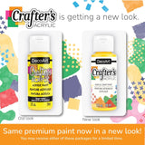 DecoArt Crafter’s Acrylic Paint Set – Bright Colors, 24 Bottles (2 fl oz) – Easy Craft Paints, Classrooms, Art Projects & DIY Crafts