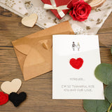 Valentine’S Day I Love You Card For Him And Her – Romantic Love Card For Boyfriend, Girlfriend, Husband Or Wife, Sweet Forever Valentine Card, Thoughtful Anniversary Card Gift For Couples