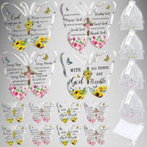 12 Set Acrylic Christian Gifts For Women Mother'S Day Inspirational Gifts With Bible Verse Include 12 Butterfly Paperweight 12 Bags 12 Thank You Cards Scripture Religious Gift For Mother Women